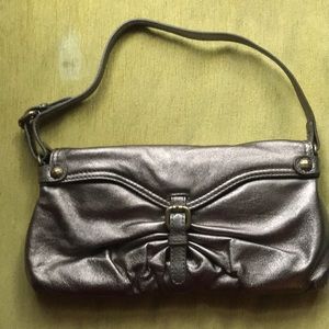 Kooba Bags - Bronze/pewter metallic leather handbag/clutch Kooba Bags - Bronze/pewter metallic leather handbag/clutch